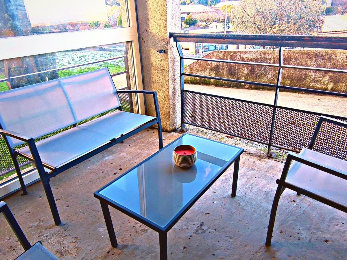 *Le Cocon Bistroquet*Oc.Keys/Terrasse/ Parking Apartment Carcassonne Bagian luar foto
