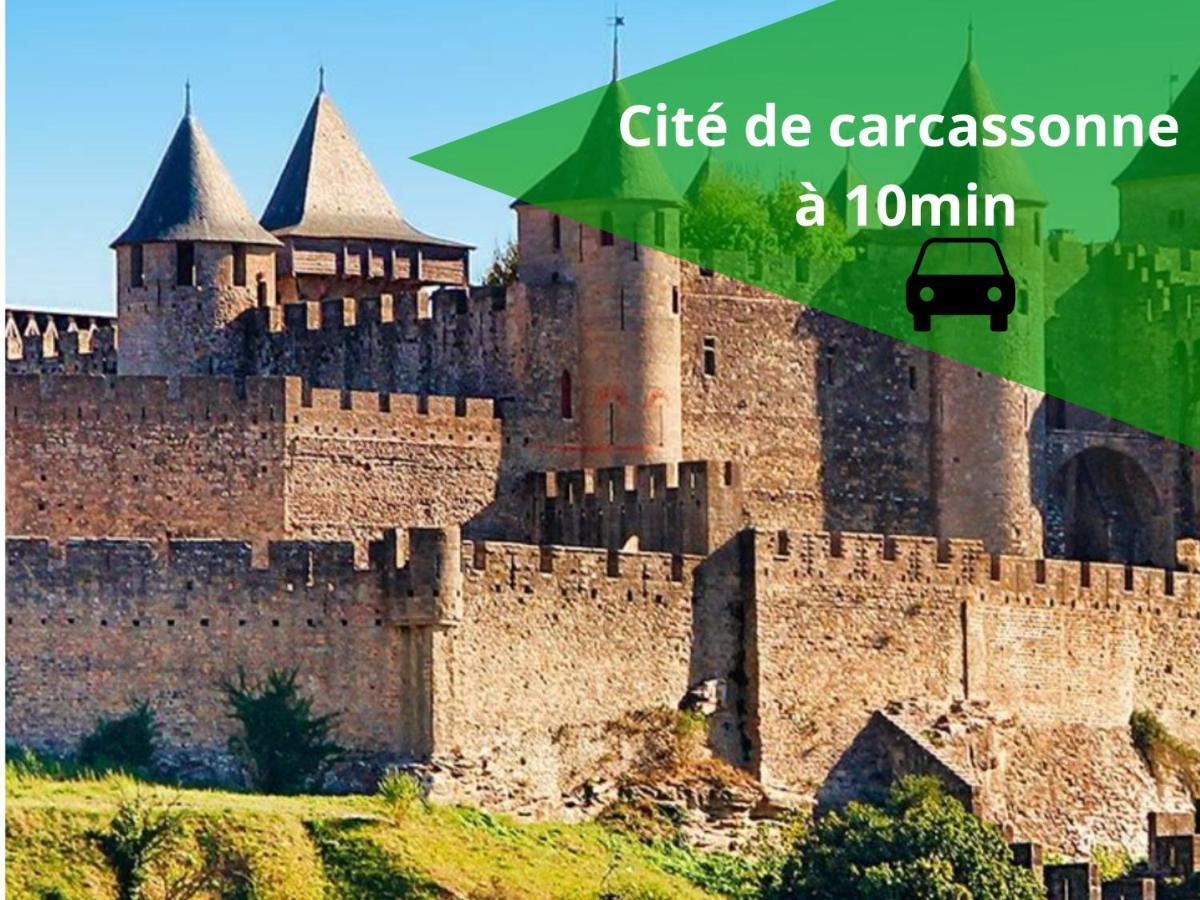 *Le Cocon Bistroquet*Oc.Keys/Terrasse/ Parking Apartment Carcassonne Bagian luar foto